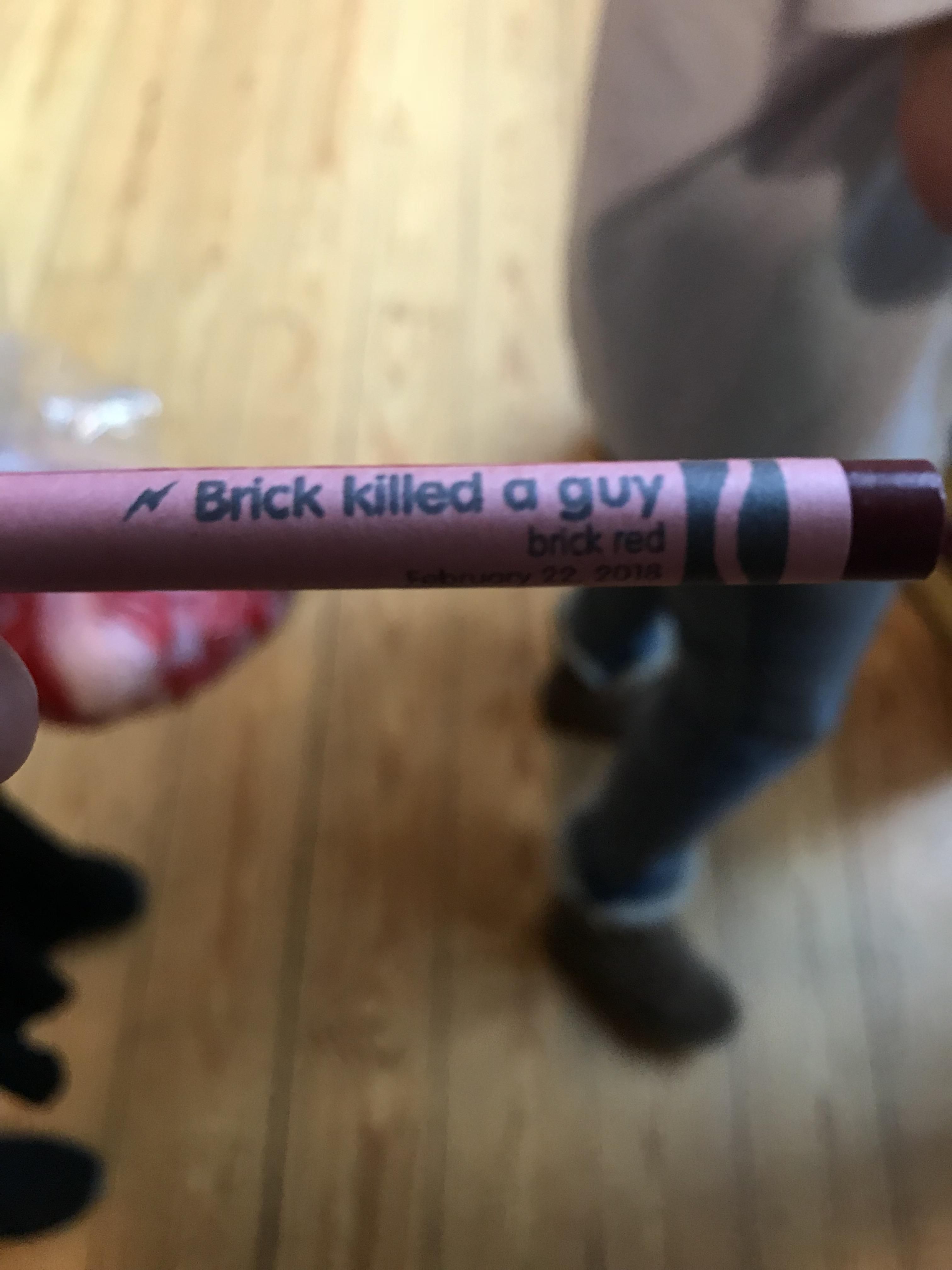 At the crayola museum, they let you make your own crayon labels