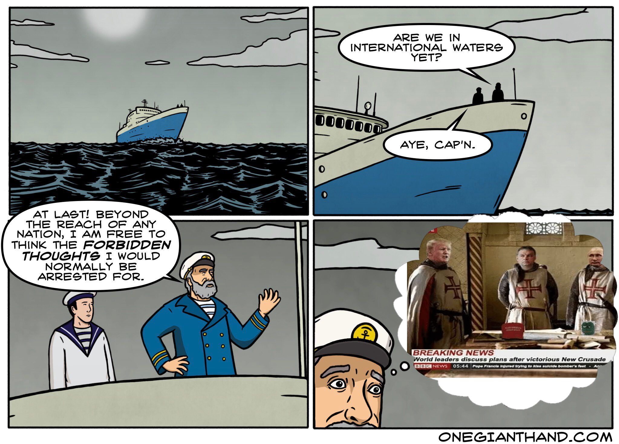 New crusade going well