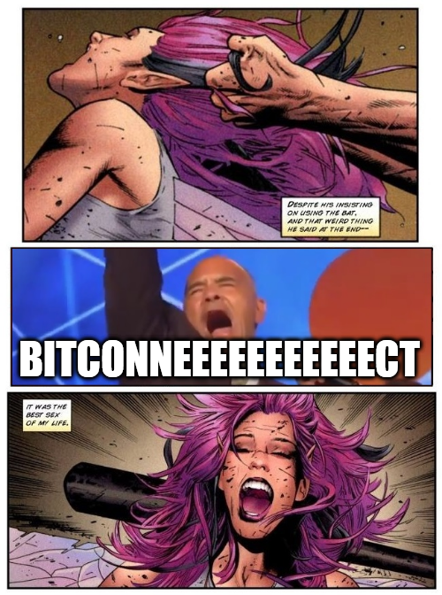 My dick rose faster than Bitcoin prices