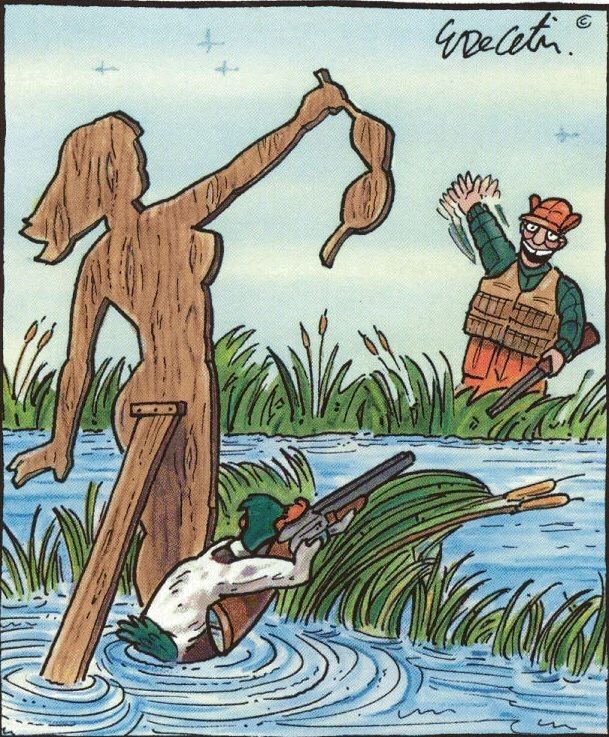 If ducks hunted humans