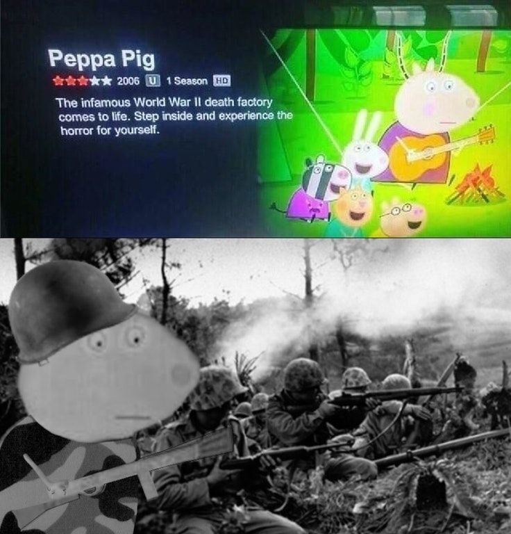 Peppa has gone through some sh1t