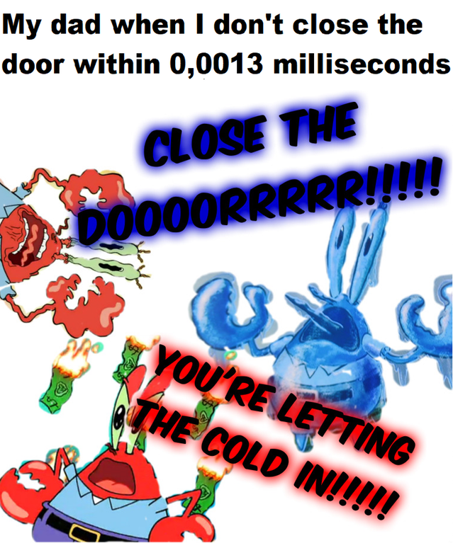 Mr Krabs got krabs
