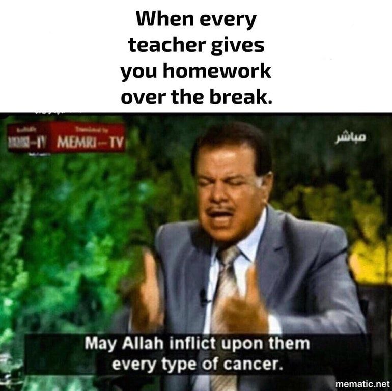 god I hate those teachers