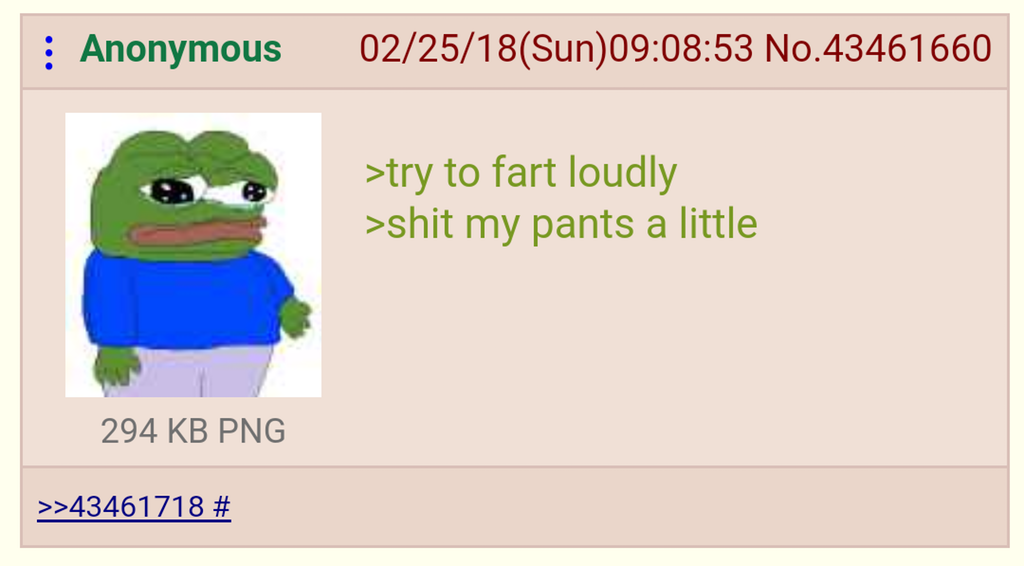 not again