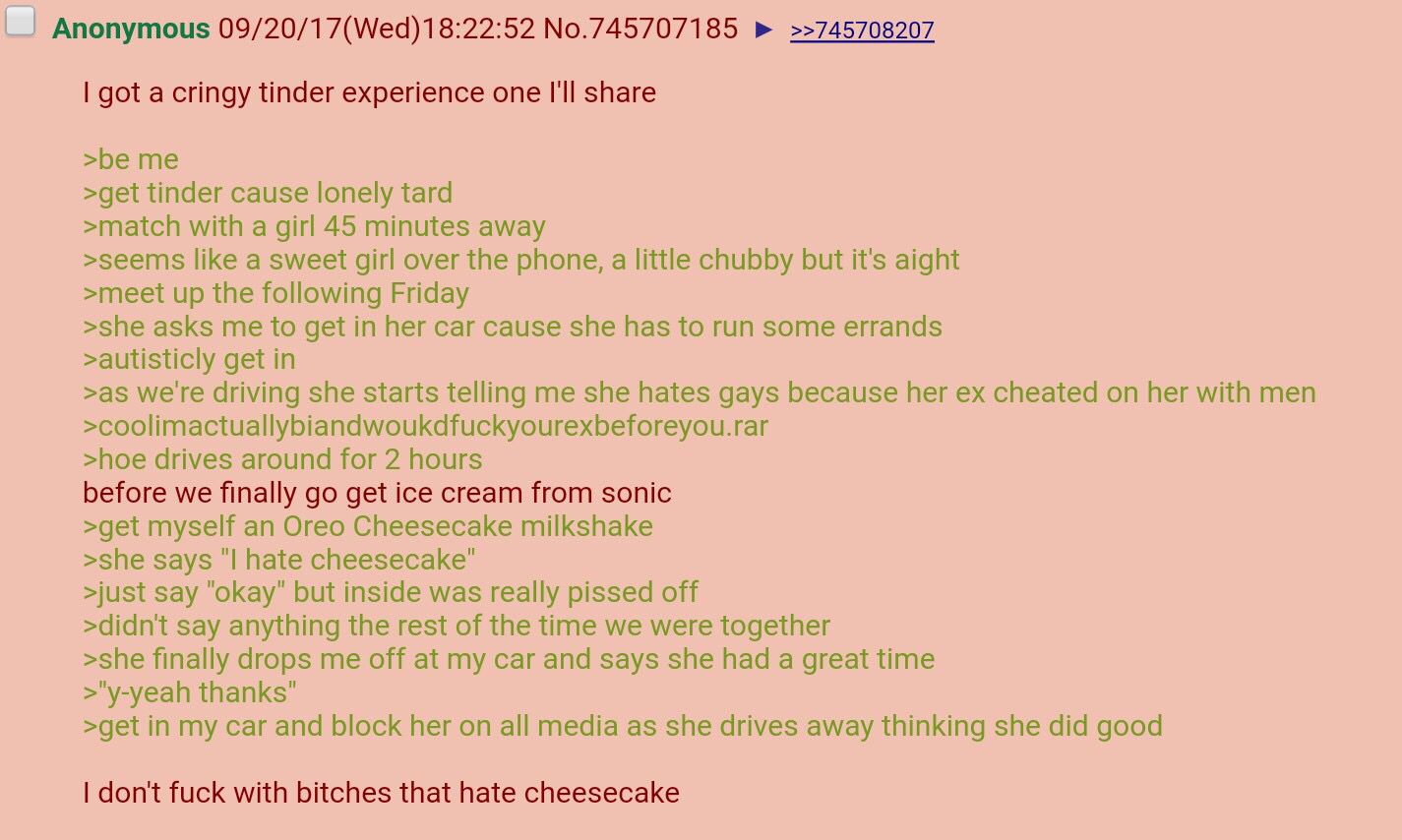 Cheesophobe? no thanks