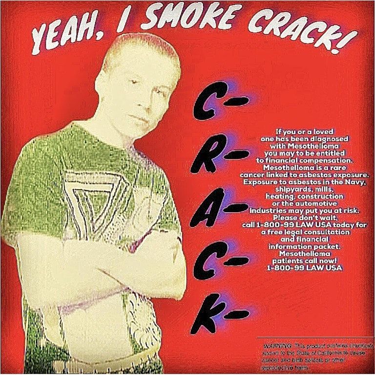 Crack starts with a C, so does C0ck, miss me with that gay shit