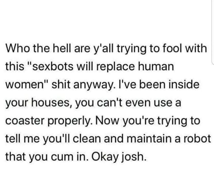 i thought the cleaning was what women did