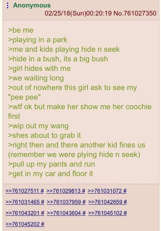 Anon is at the park
