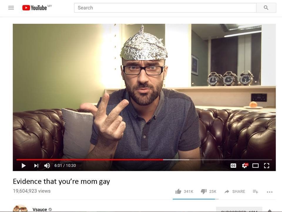 he found it