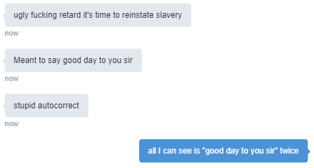 good day to you sir