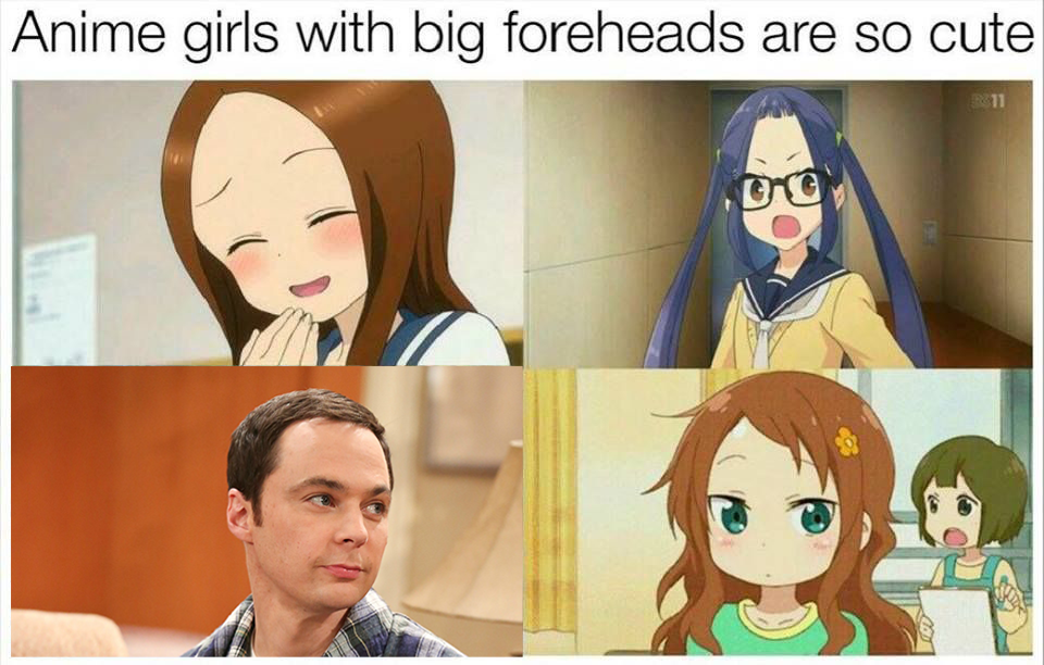 I'd Big Forehead Bang any of these...