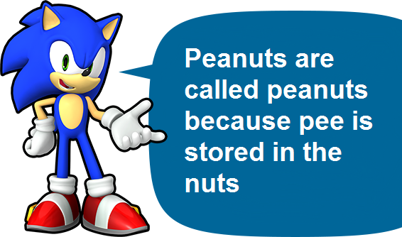 pee is stored in the nut