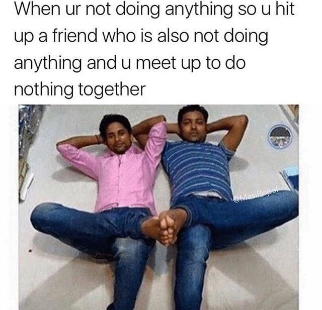 in a no homo way