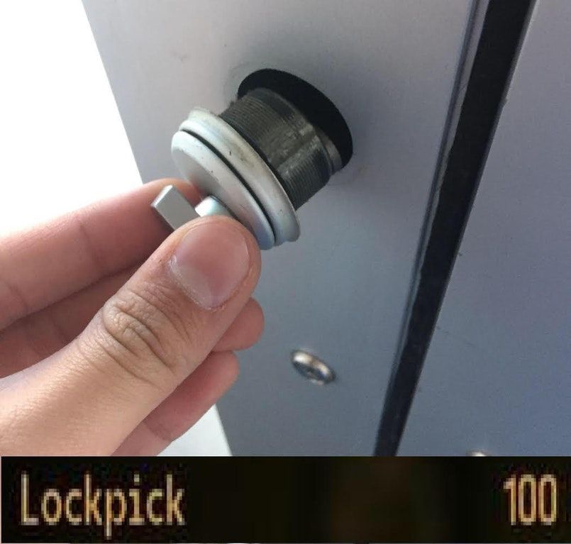 pick the lock