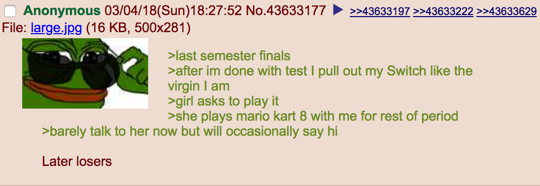 Anon becomes chad