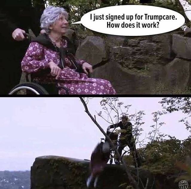 Pick up some freedom while ya down there, will ya?