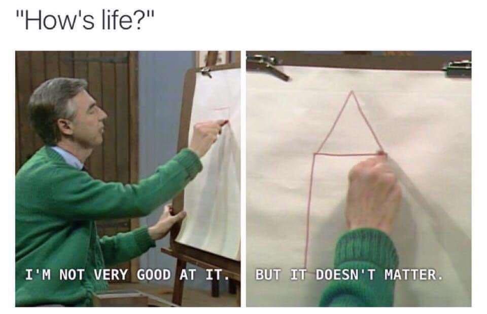 nothing does