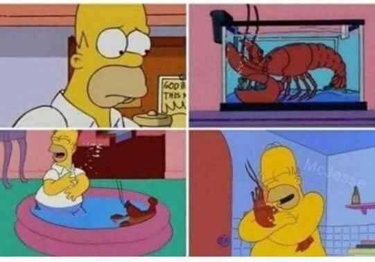 The Simpsons predicting The Shape of Water