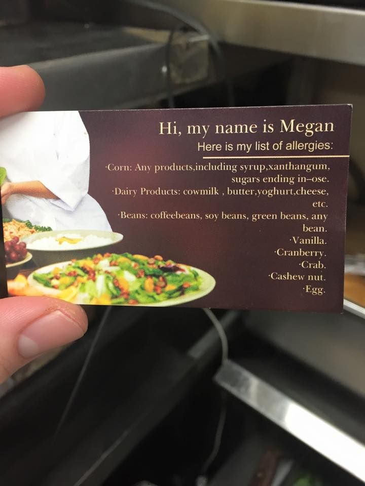 A dude I know cooks in a busy kitchen and got this mid-rush. RIP Megan...