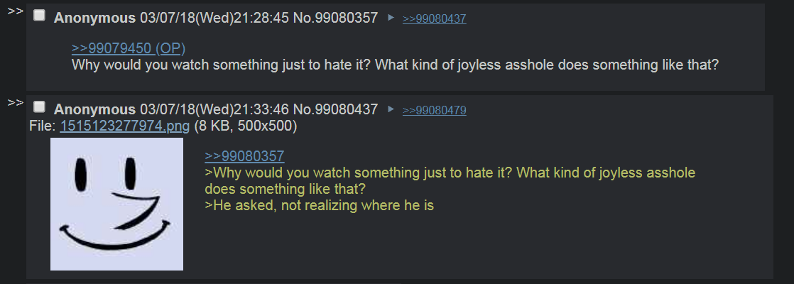Anon forgots