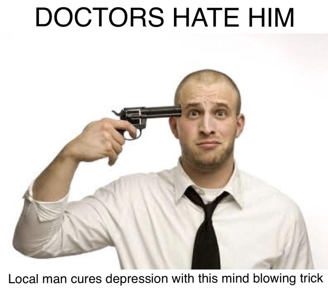 Literally blowning his mind