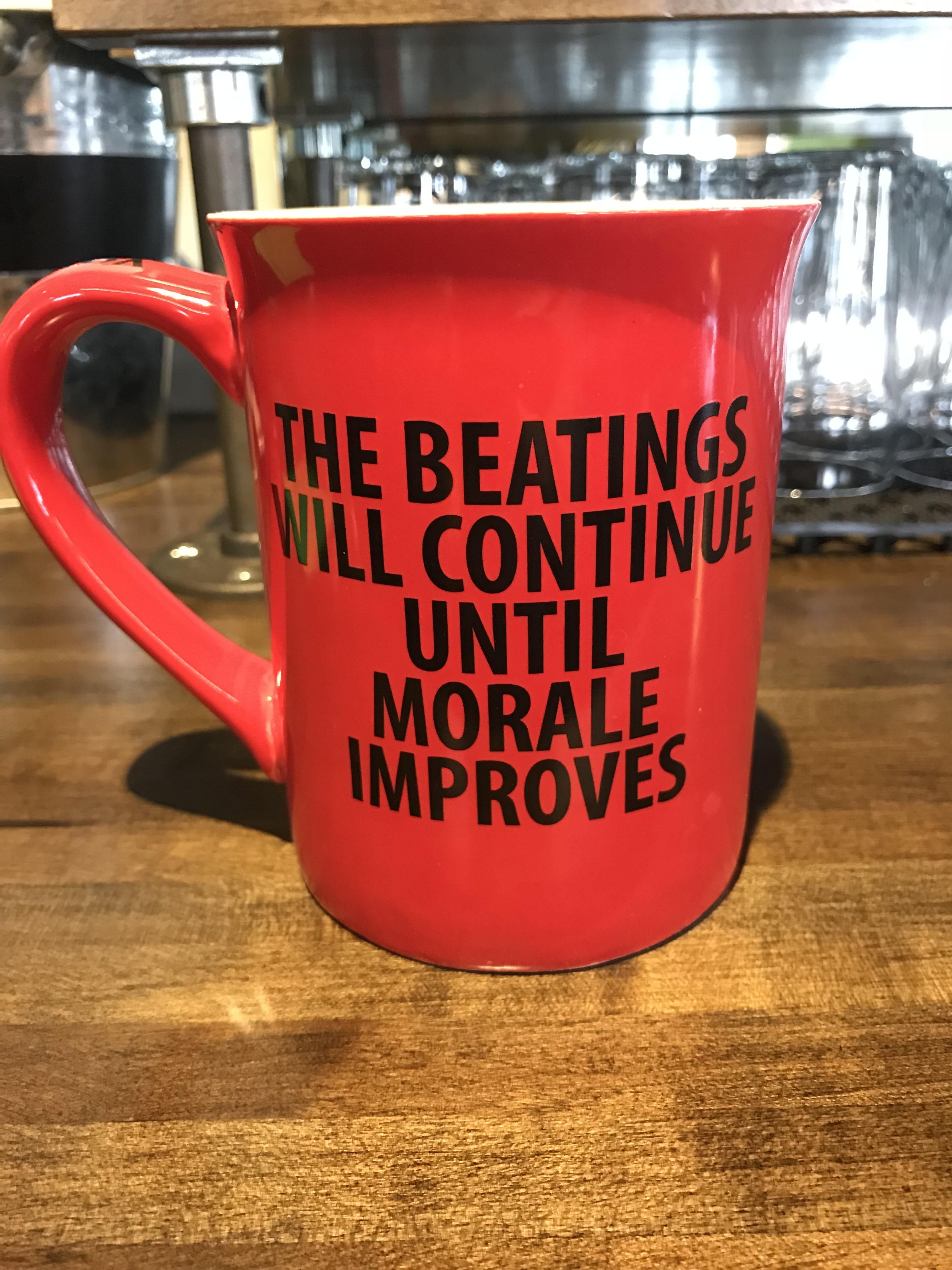 My boss’s coffee mug