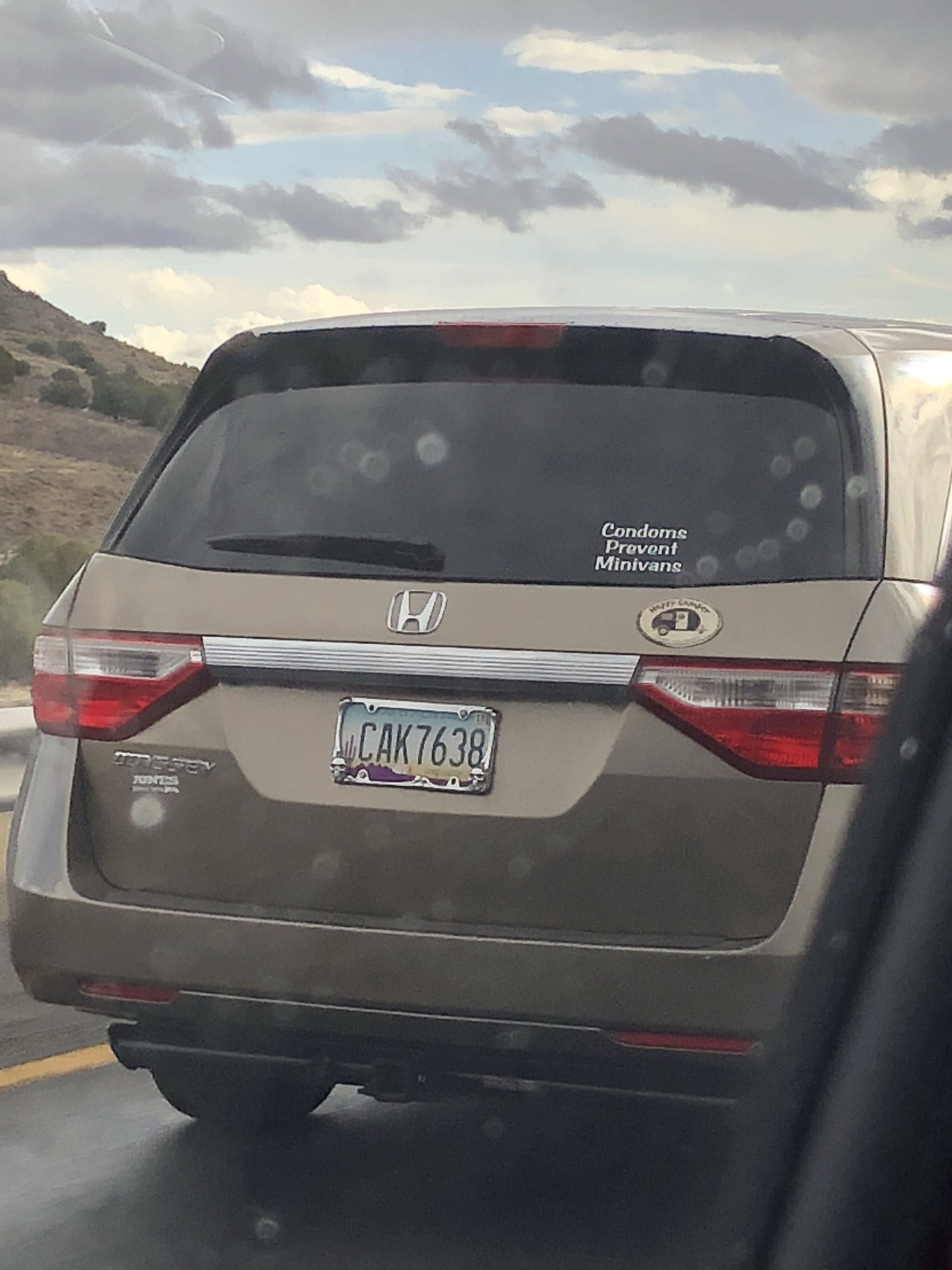 Saw this while driving in Arizona.
