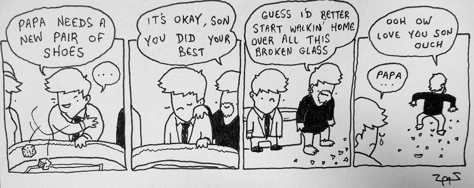 Poor papa
