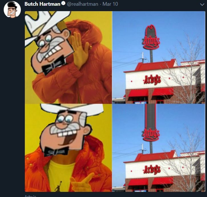 I had no idea Butch was such a meem king