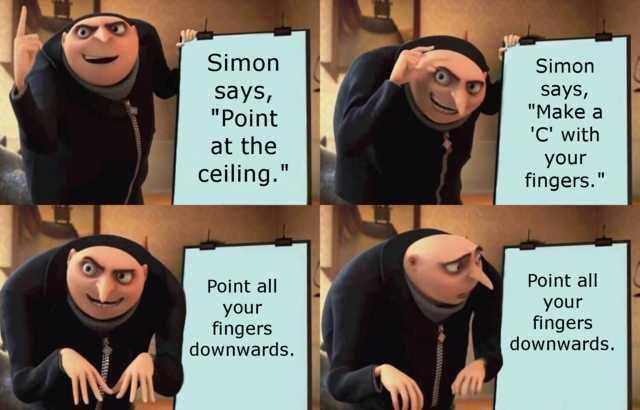 Simon says "post more memes"