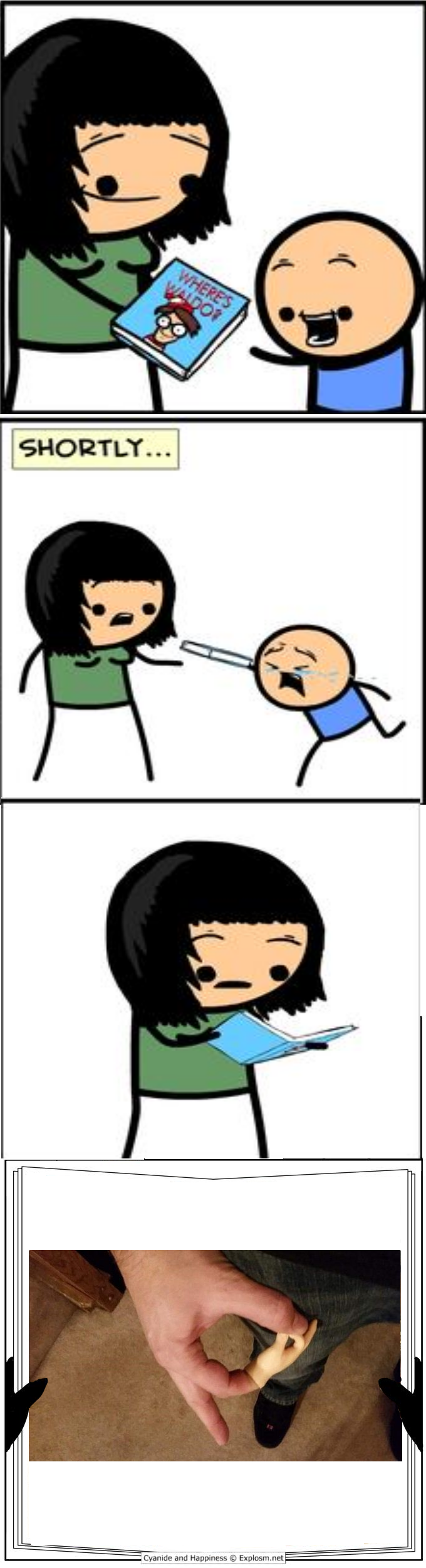 I can't blame the kid