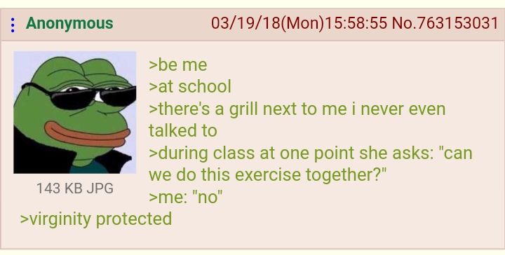 Anon is cool