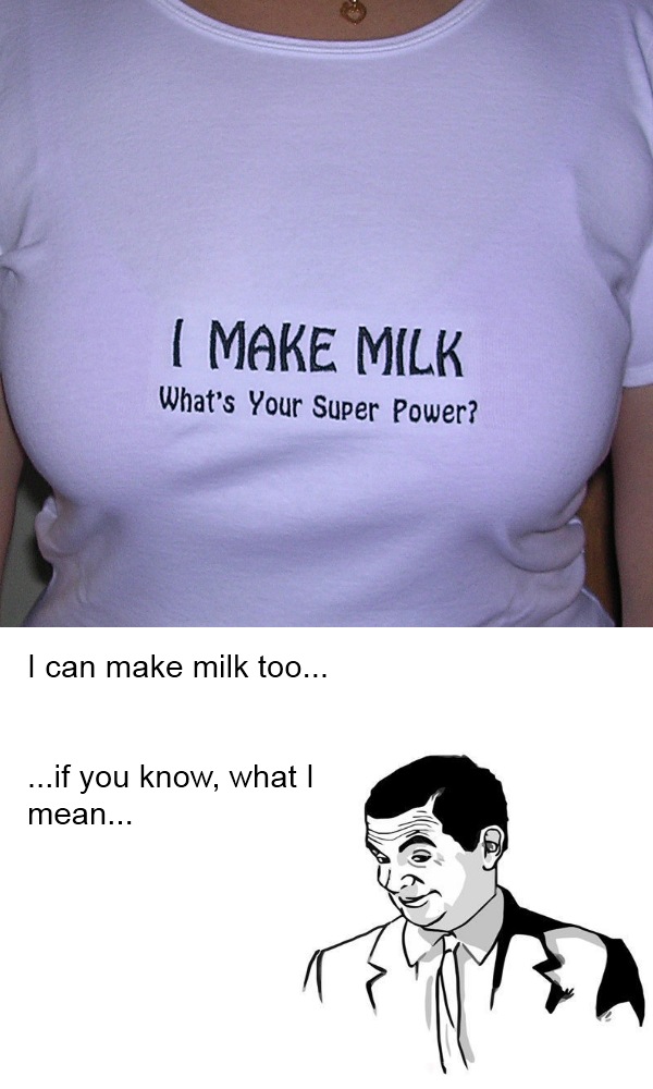 ...make milk too...