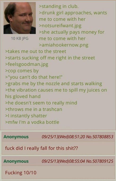 This is my all time favorite greentext