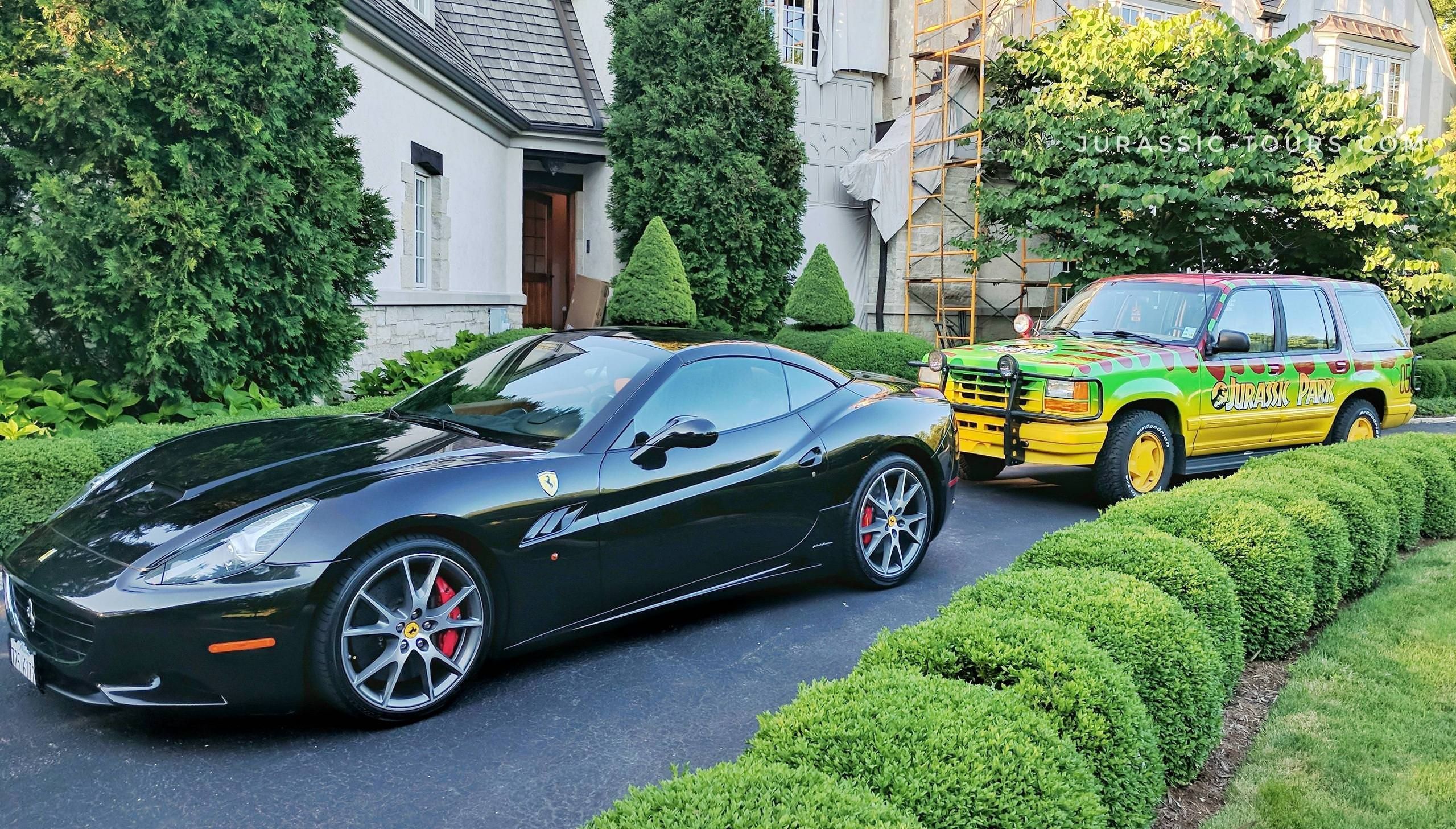 Everyone's dream car. Oh yeah and a Ferrari is here too.