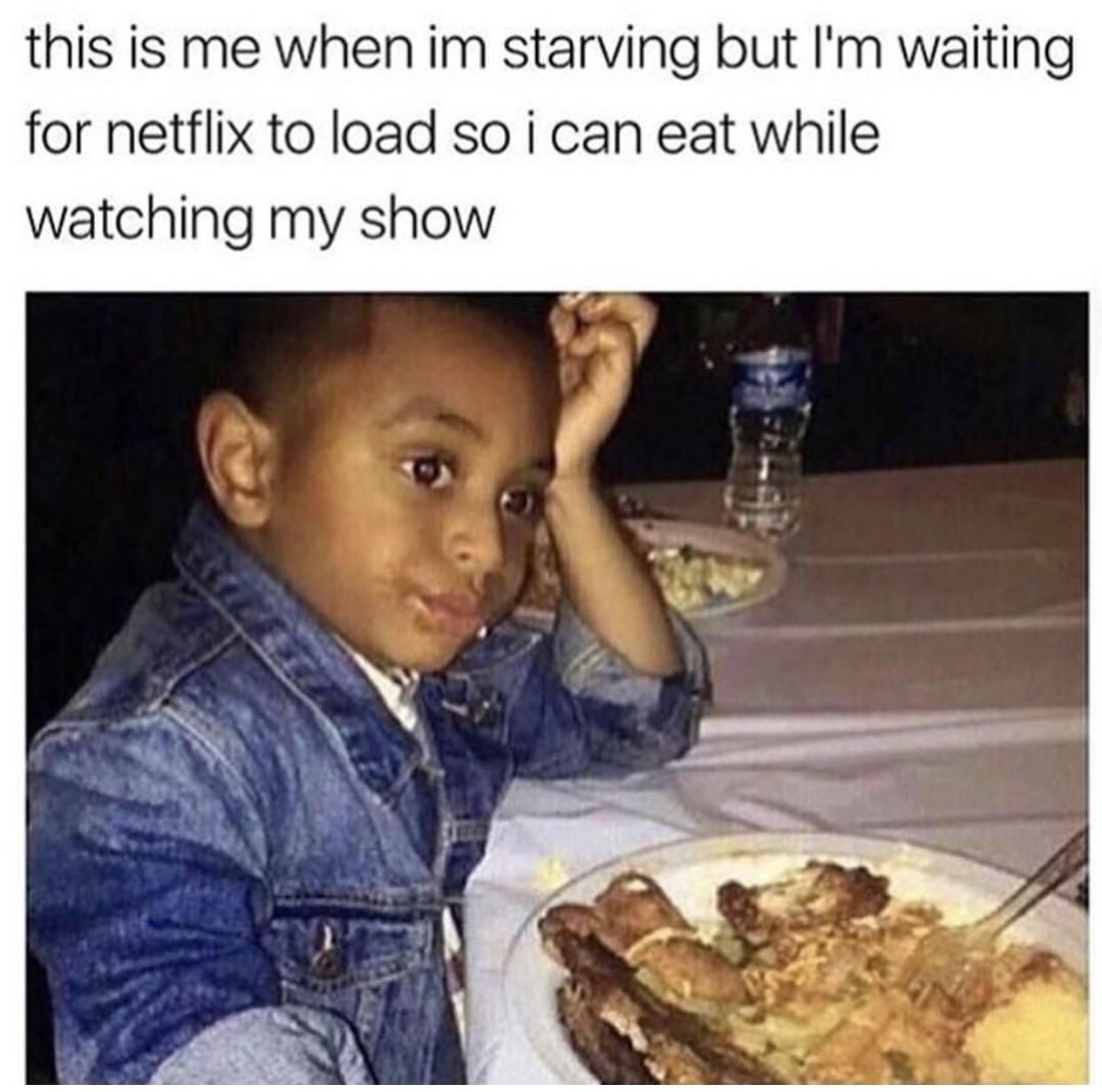 The struggles of Netflix and food