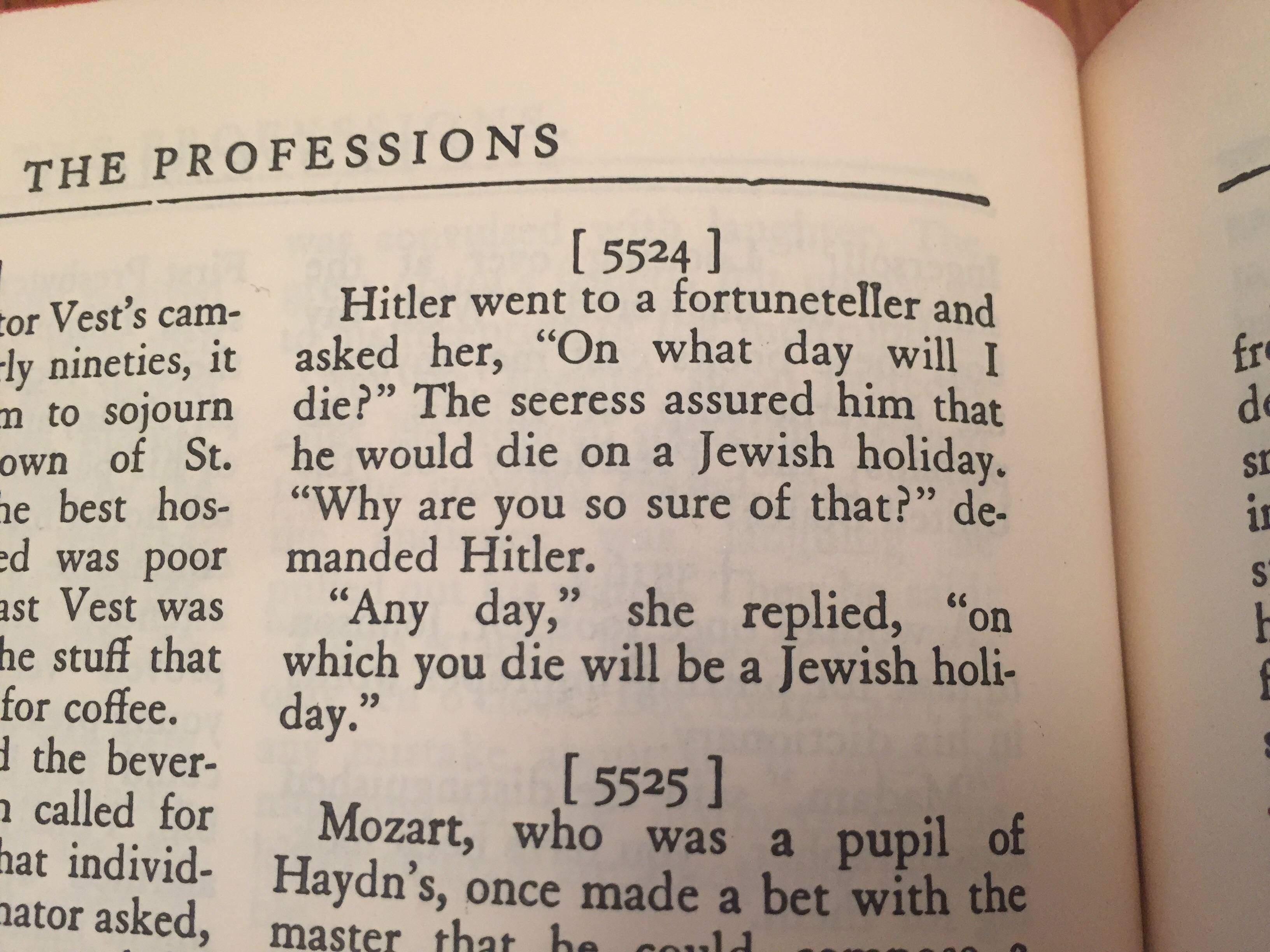 A joke book from 1940