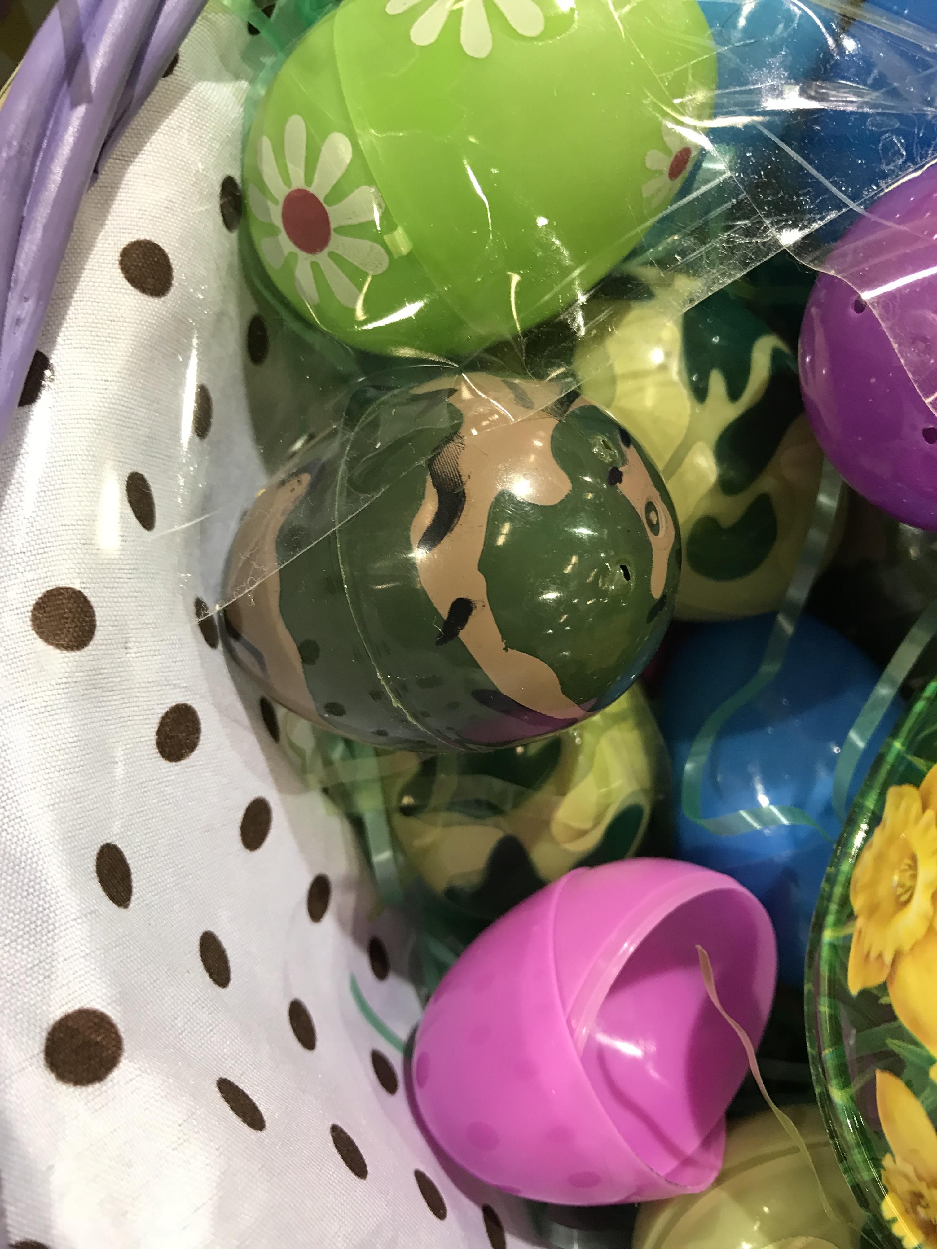 What heartless *** invented camouflage Easter eggs?