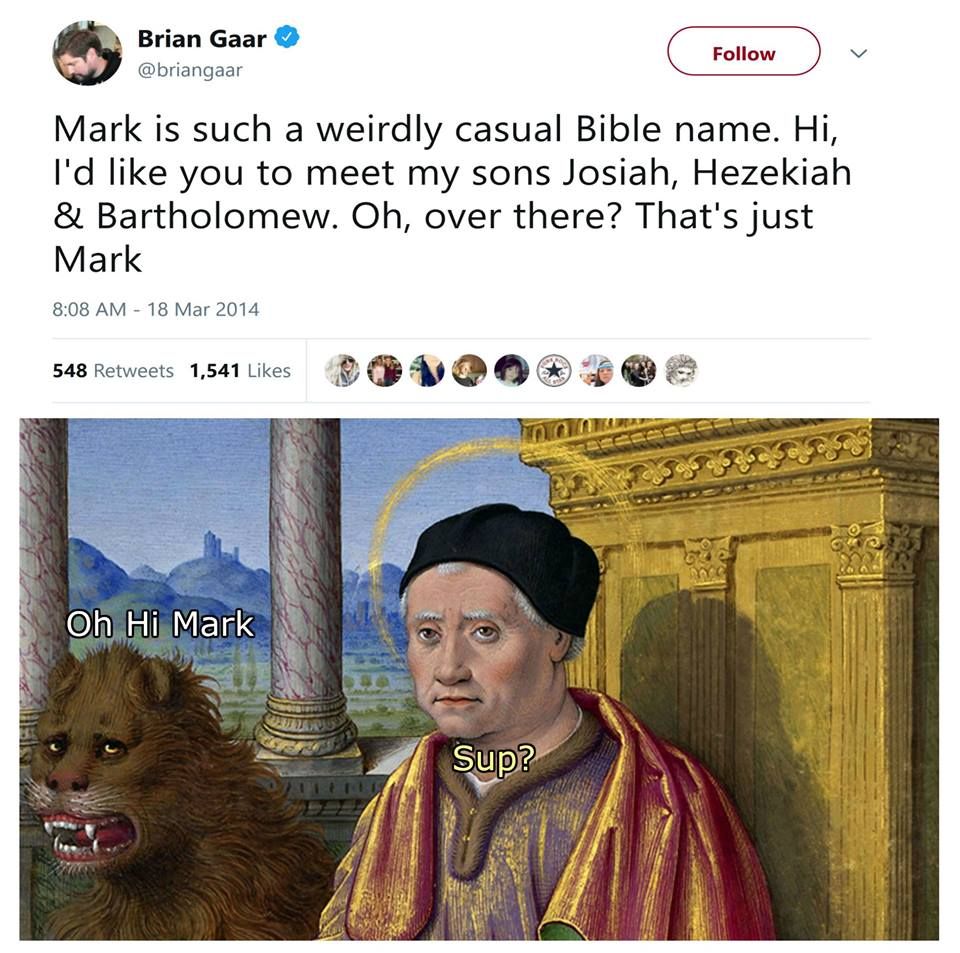 Oh, hi Mark