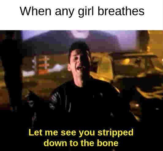 Gibby looks hardcore