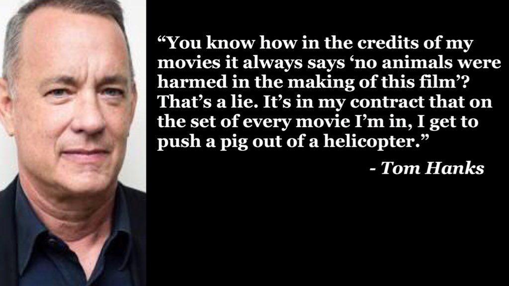 Tom Hanks Stipulation