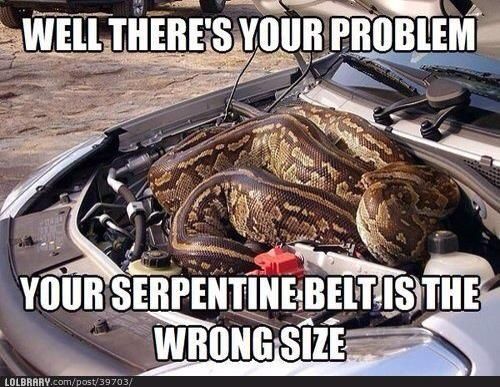 Ohh That is why my car was making a hissing sound
