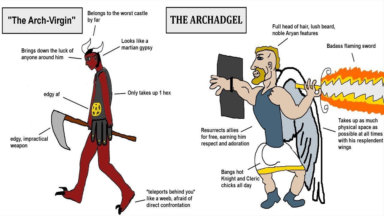 Virgin space demons get rekt