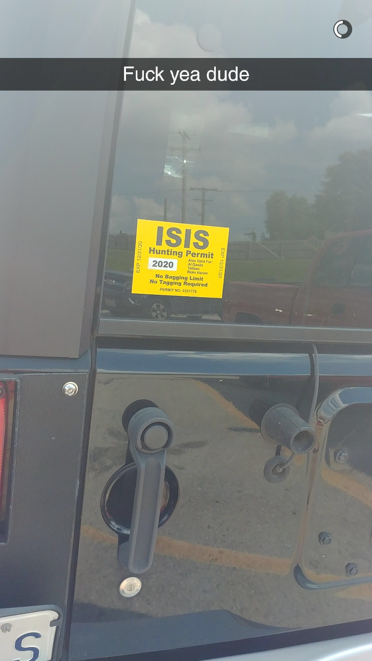 My Texan friend send me this snap (real OC)