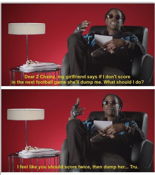 Advice from 2Chainz