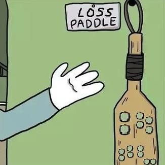 when loss reaches front