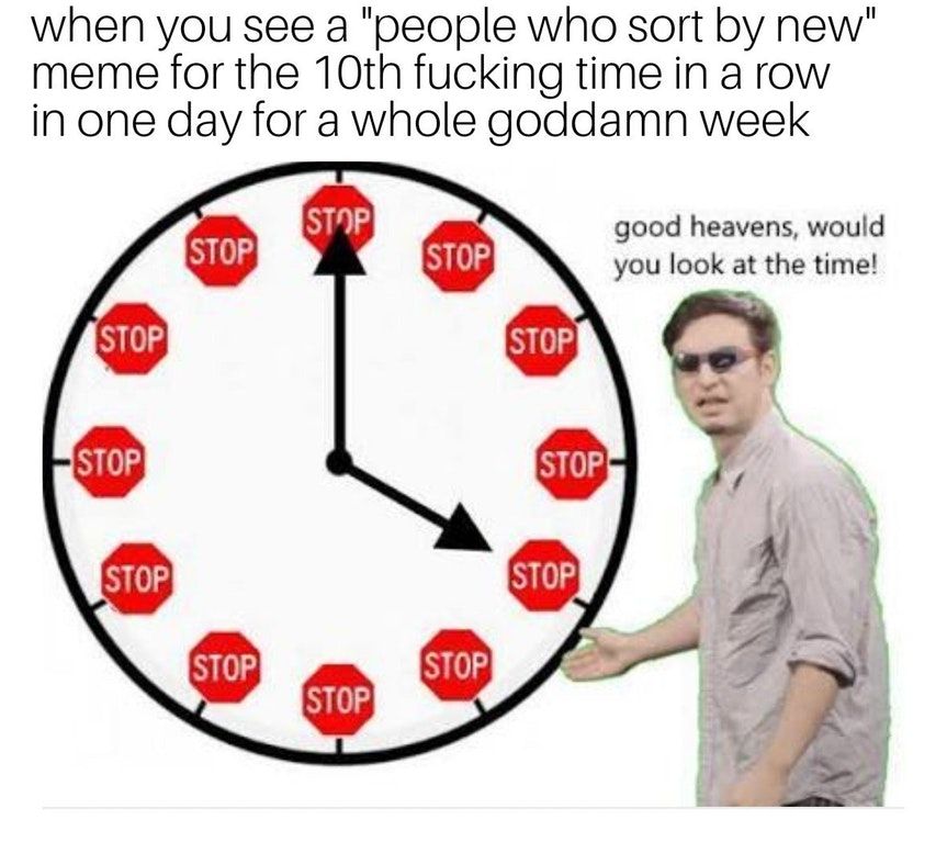 It's time to actually really finally stop