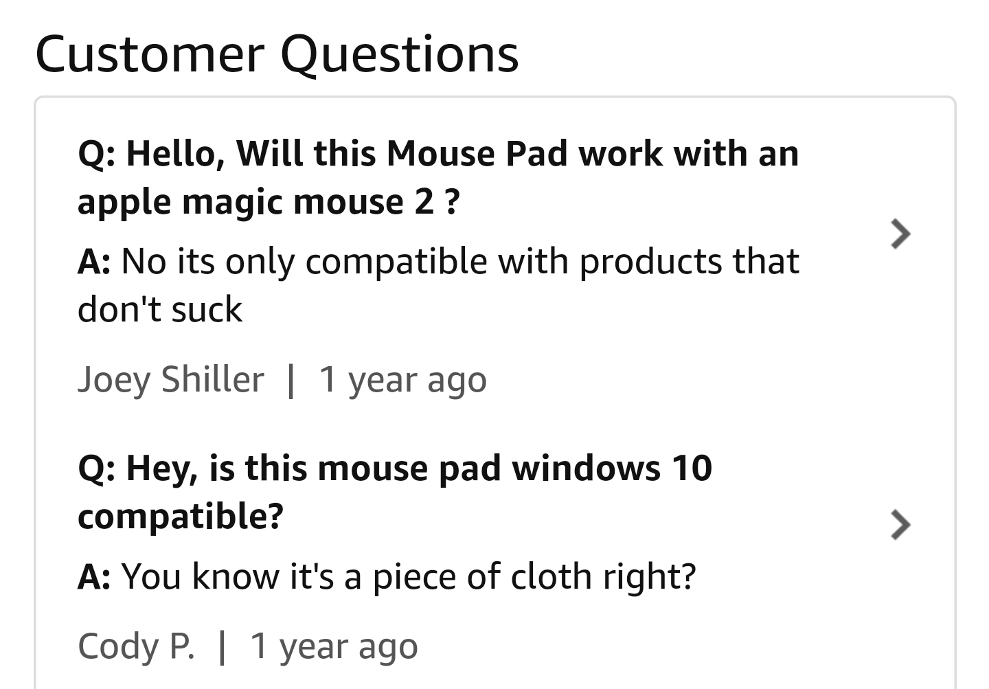 Was browsing Mouse Mats on Amazon when suddenly..