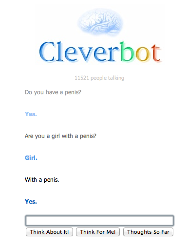 Confused Cleverbot
