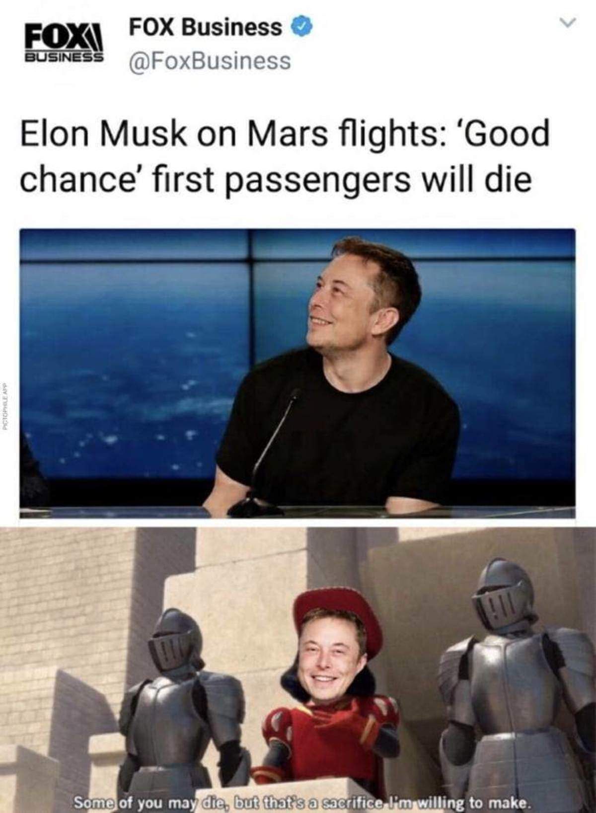 Elon Musk on Mars Flights